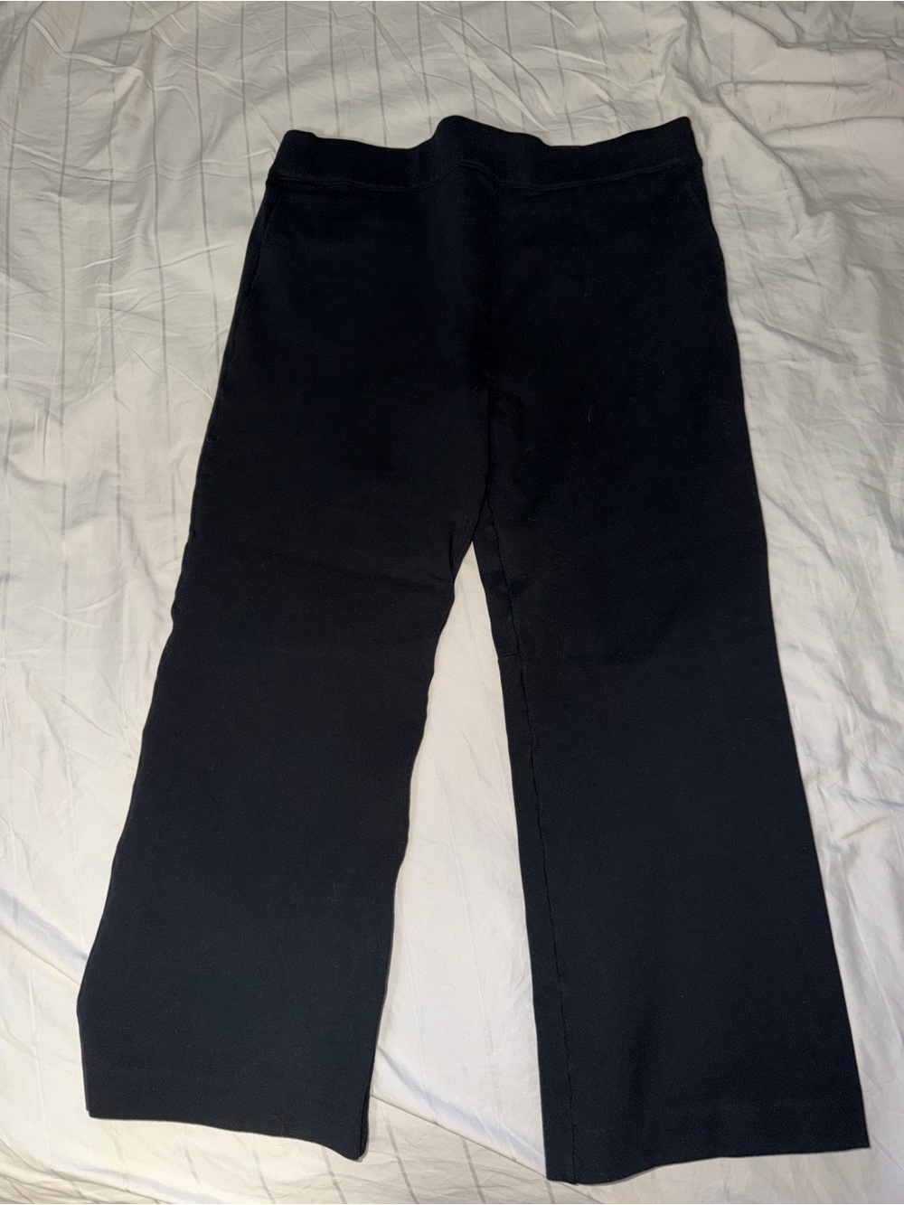Women’s Black Straight-Leg Bottoms